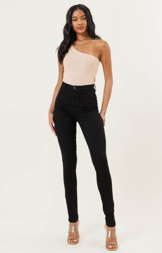 Vibrant M.I.U Black Denim Jeans