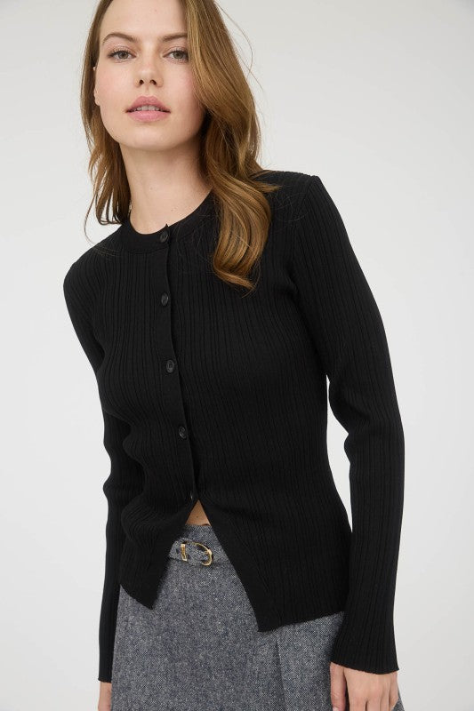 Wemo Long Sleeve button down Cardigan Top