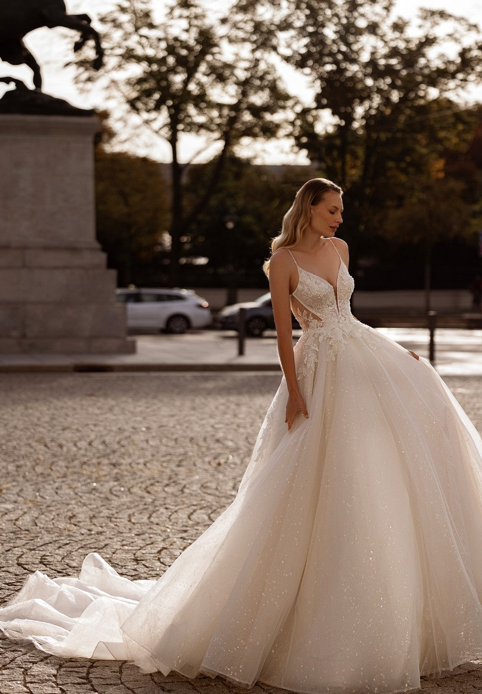 Yena 5630 Beaded Wedding Gown