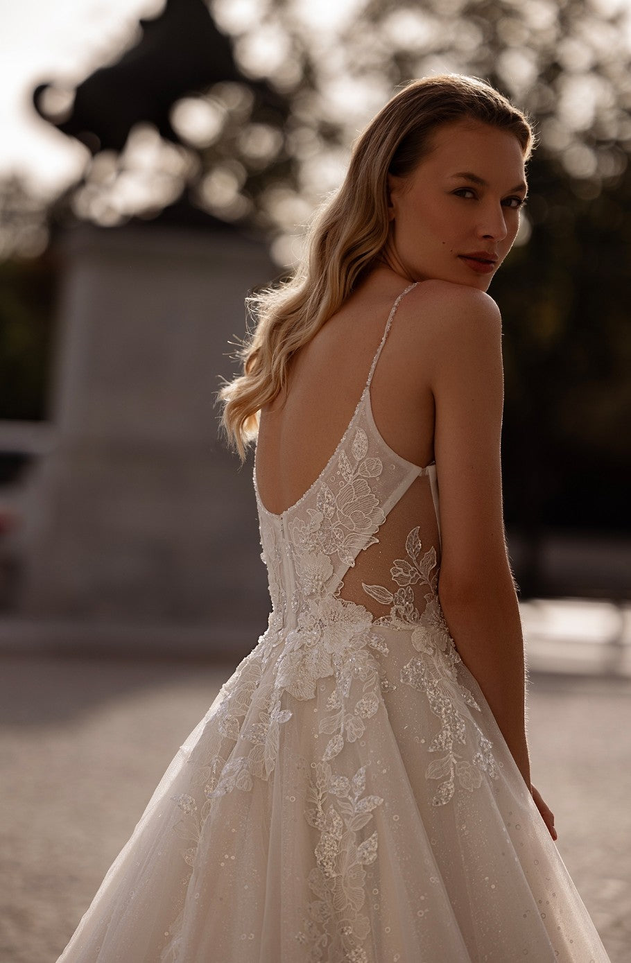 Yena 5630 Beaded Wedding Gown