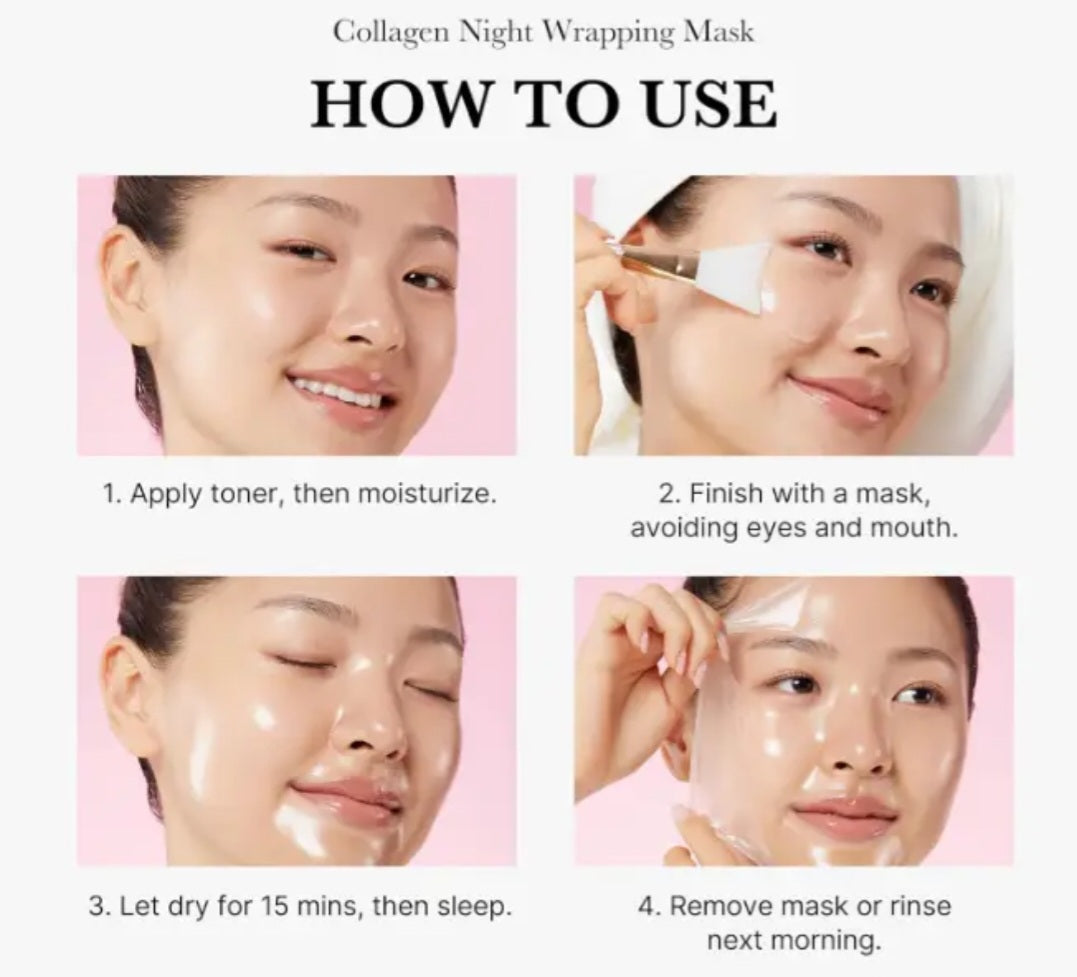 Medicube Collagen Night Wrapping Face Mask