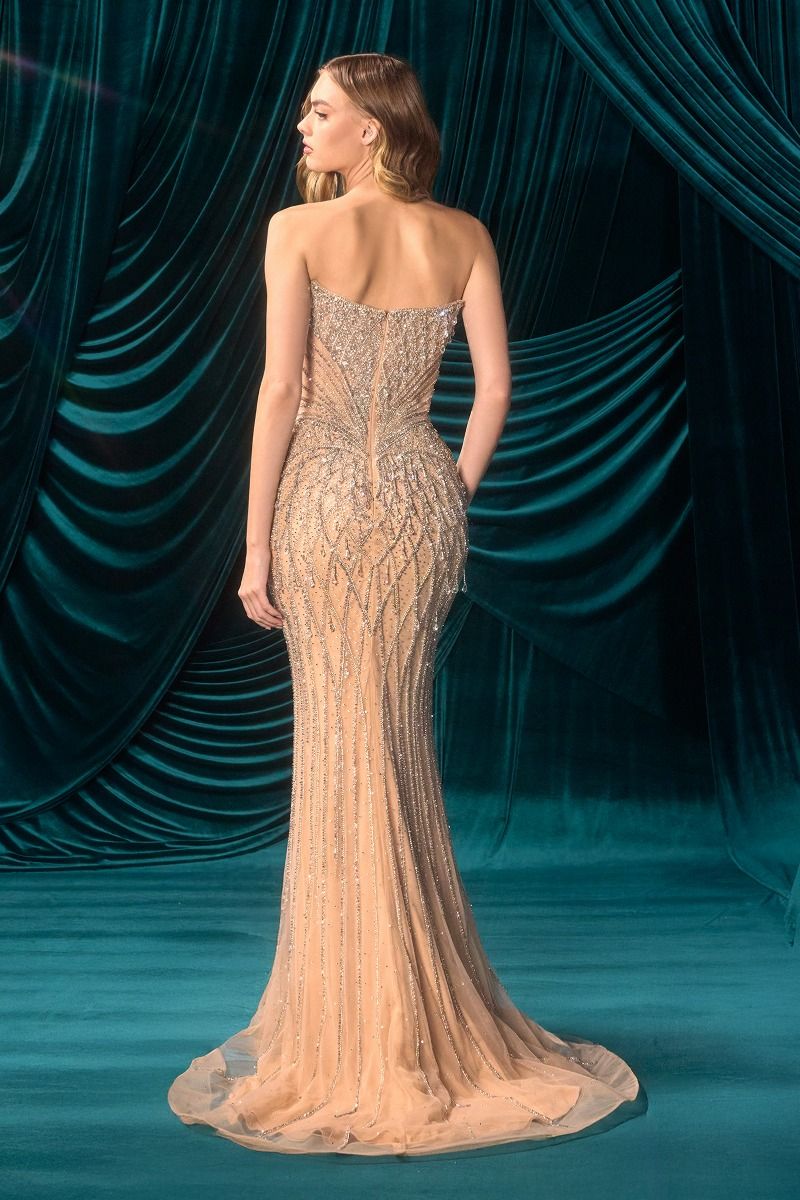 Charlotte Chandelier Crystal A1503 Mermaid Gown