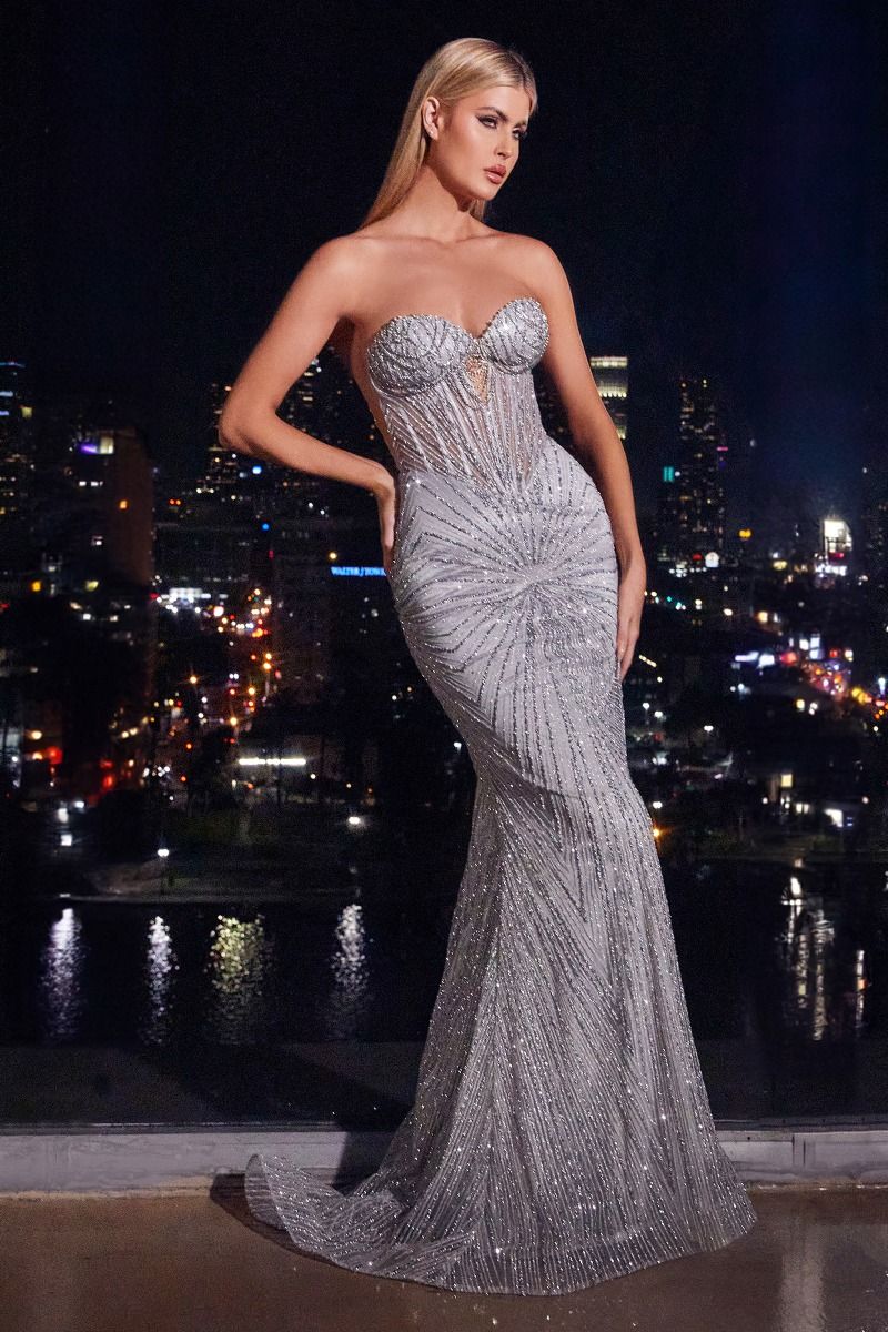 Pagent J871 Glitter Evening dress