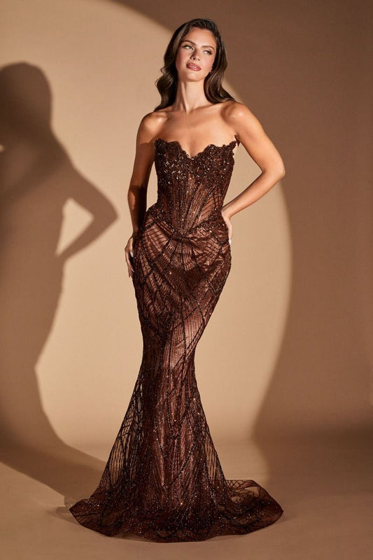 Dazzle Sequin J888 Evening Dress