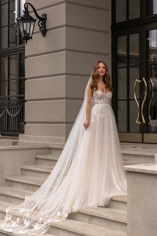 Tulia Floral wedding dress 5322