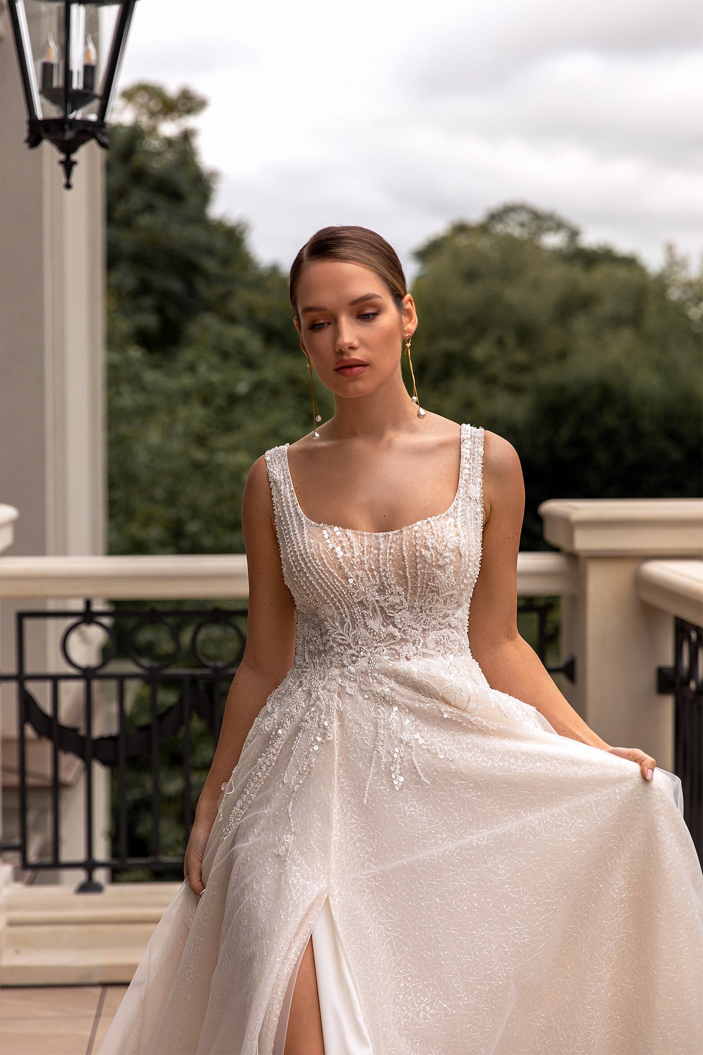 Jasmin beaded wedding dress 5325