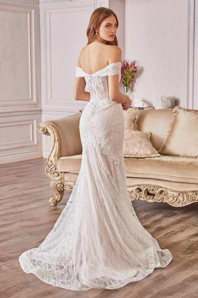 A0666W Jolie lace bridal gown